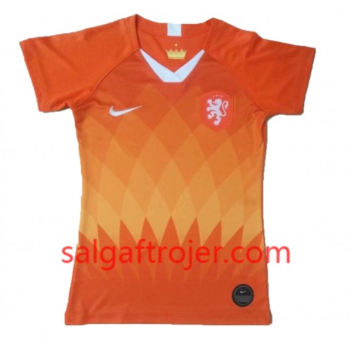 Holland Fodboldtrøjer Hjemmebanesæt Kvindernes VM 2019 Kort ærmer Holland Fodboldtrøjer Hjemmebanesæt Kvindernes VM 2019 Kort ærmer